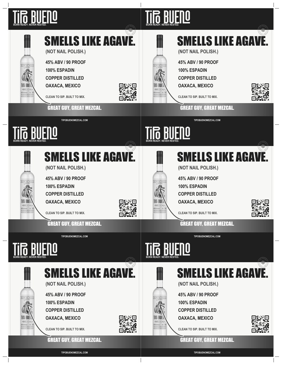 Preview of Horizontal print sheet, 6-up US letter - grayscale - trim marks included